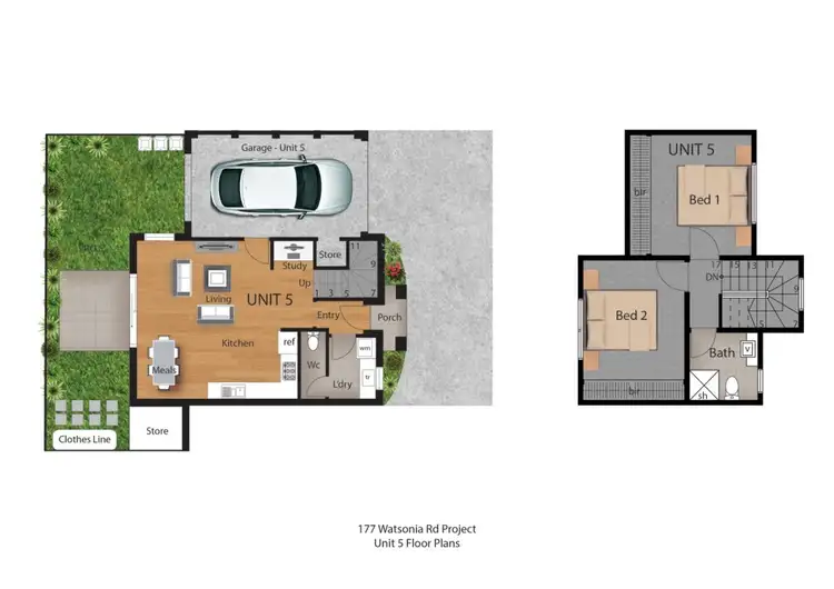 Floorplan of Homely house listing, 5/177 Watsonia Road, Watsonia VIC 3087