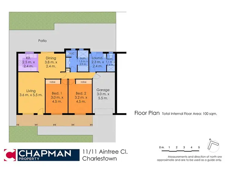 Floorplan of Homely villa listing, 11/11 Aintree Close, Charlestown NSW 2290