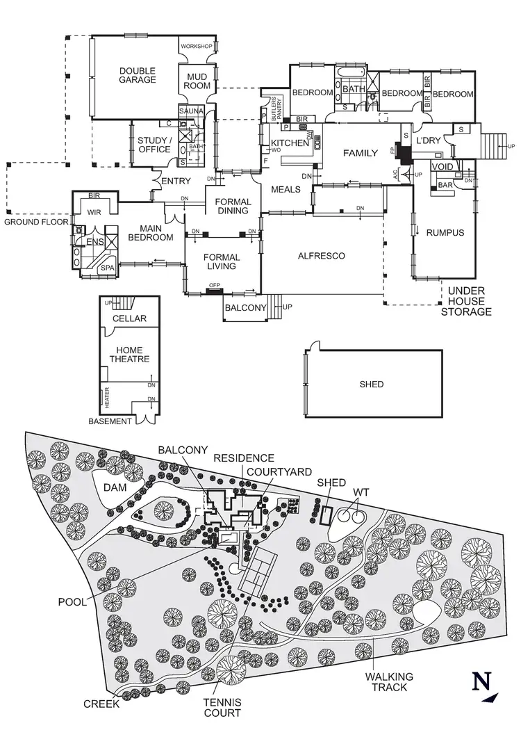 Floorplan of Homely house listing, 2 Joslyn Drive, Research VIC 3095
