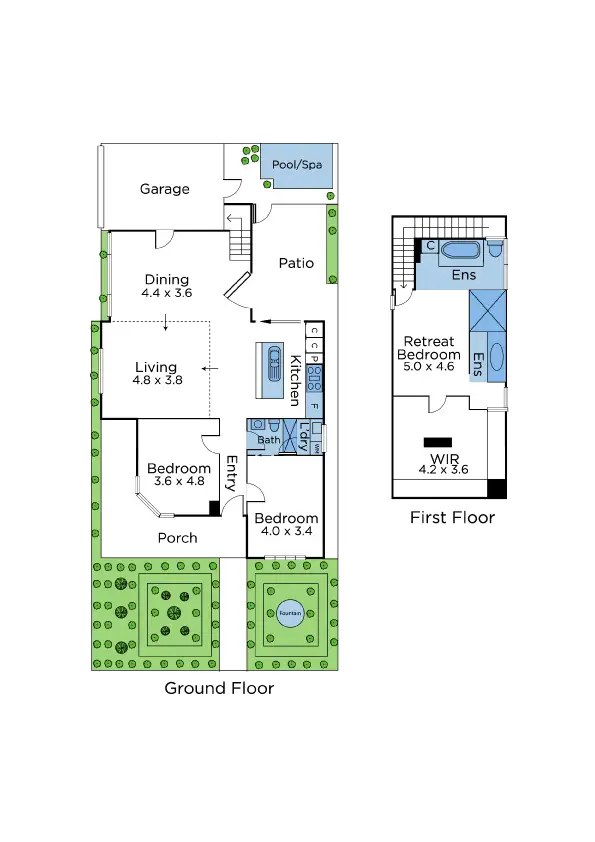 Floorplan of Homely house listing, 8 O'Farrell Street, Yarraville VIC 3013