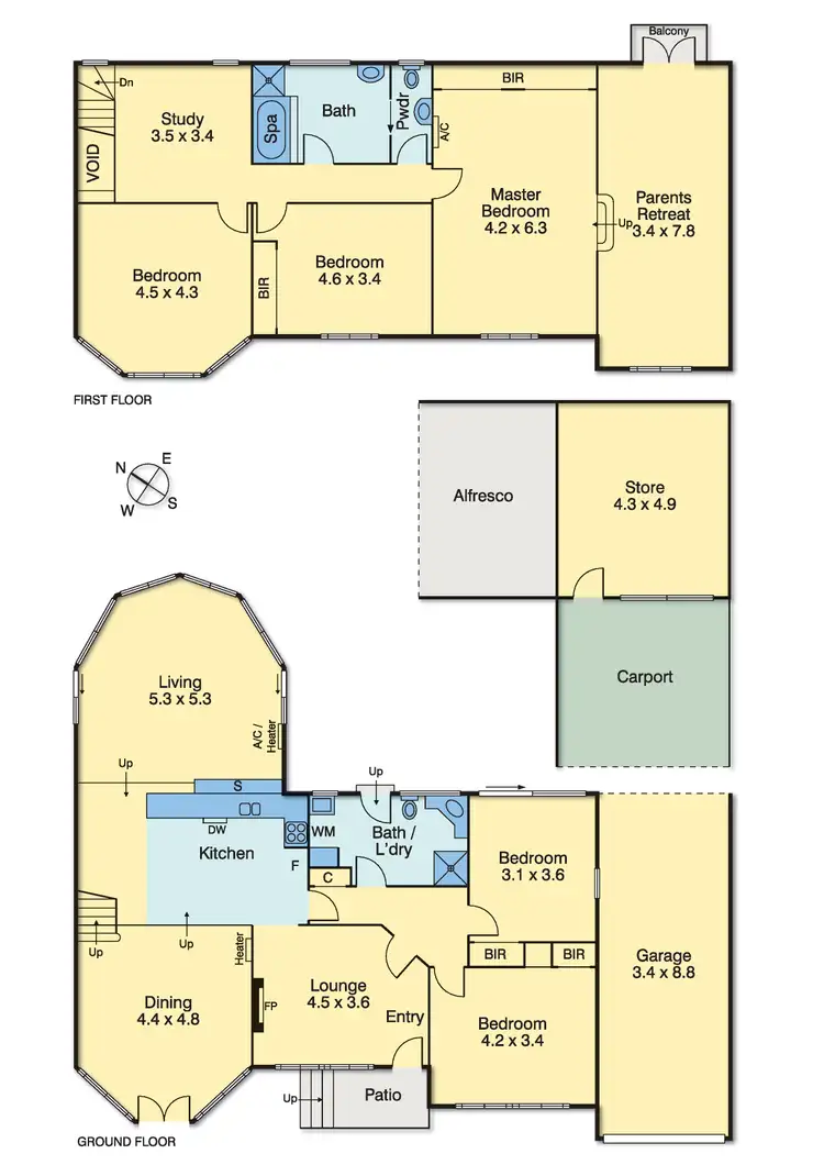 Floorplan of Homely house listing, 4 May Street, Mornington VIC 3931