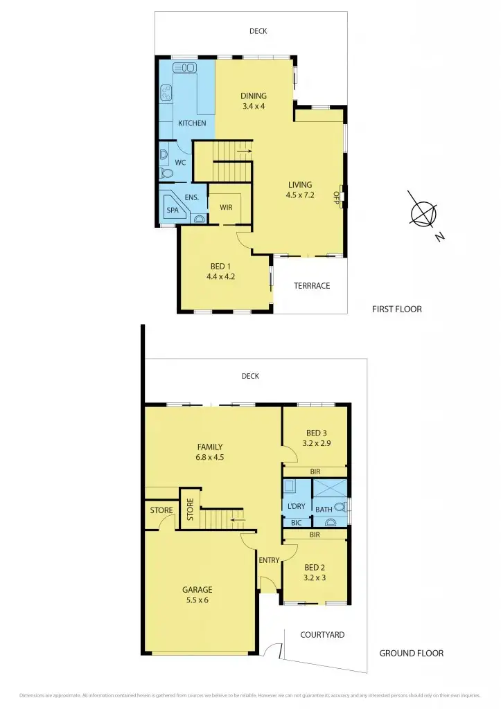 Floorplan of Homely house listing, 7/7 Great Ocean Road, Jan Juc VIC 3228