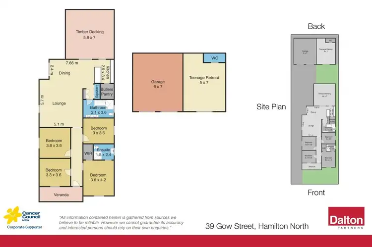 Floorplan of Homely house listing, 39 Gow Street, Hamilton North NSW 2292