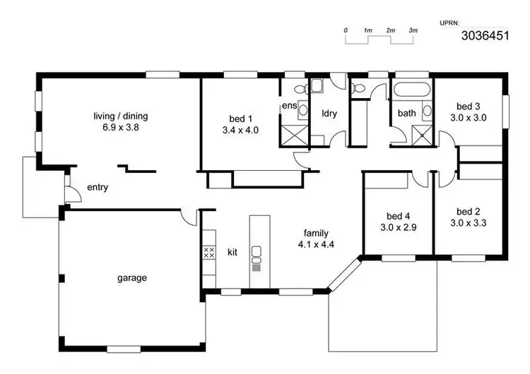 Floorplan of Homely house listing, Address available on request
