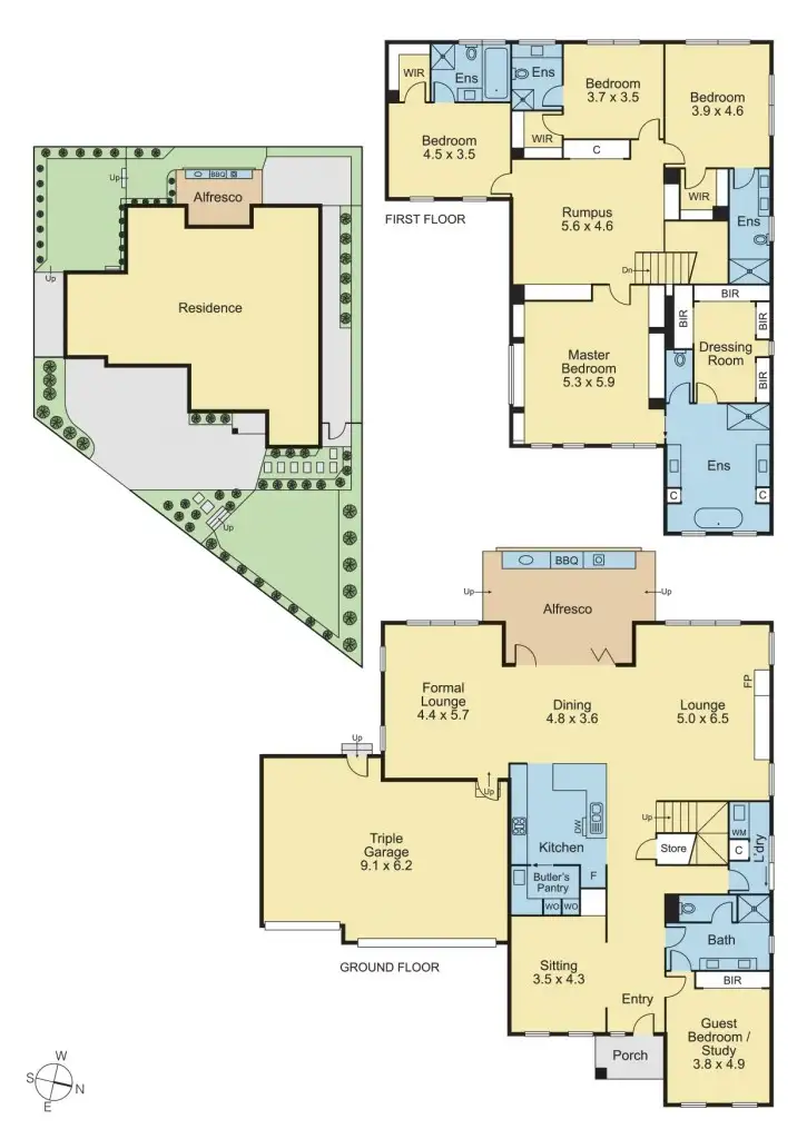 Floorplan of Homely house listing, 18 Ireland Street, Burwood VIC 3125