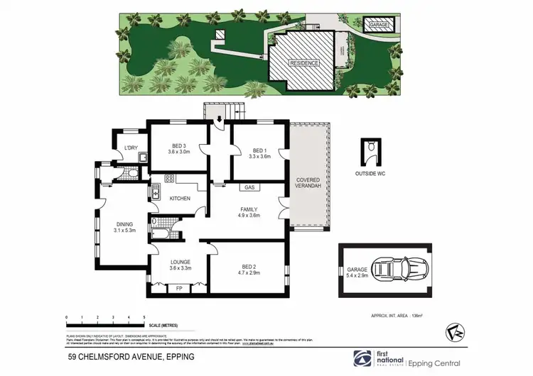 Floorplan of Homely house listing, 59 Chelmsford Avenue, Epping NSW 2121