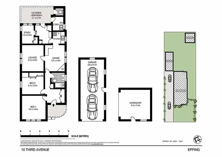 Floorplan of Homely house listing, 10 Third Avenue, Epping NSW 2121