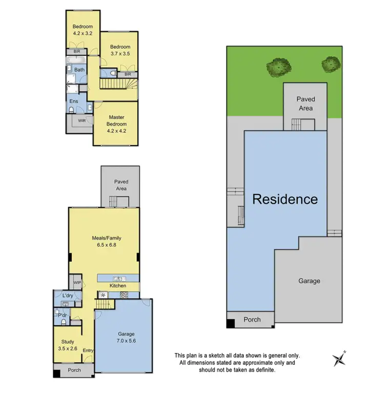 Floorplan of Homely townhouse listing, 9/303 Maroondah Highway, Croydon North VIC 3136