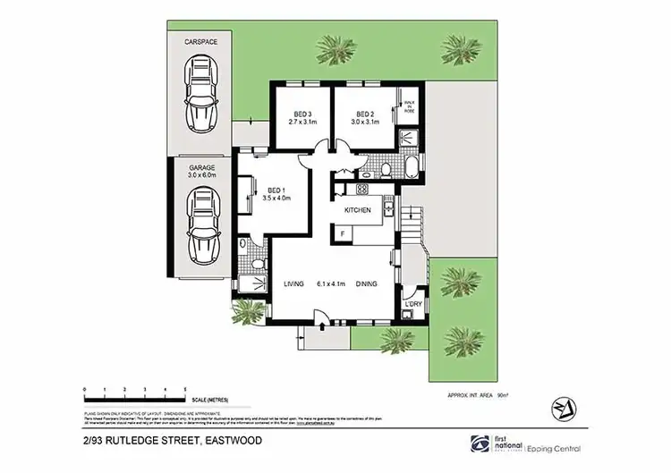 Floorplan of Homely villa listing, 3/29 Rutledge Street, Eastwood NSW 2122