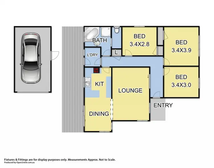 Floorplan of Homely house listing, 1/58 Central Avenue, Bayswater North VIC 3153