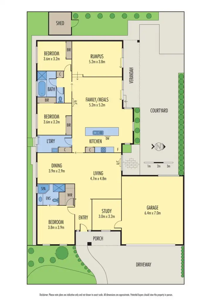 Floorplan of Homely house listing, 21 Pinto Way, Highton VIC 3216