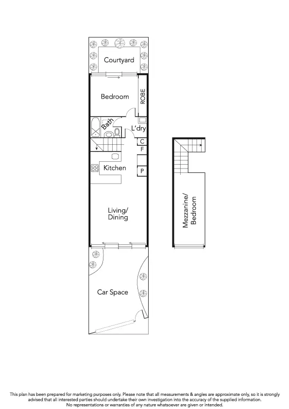Floorplan of Homely house listing, 17 Little Page Street, Albert Park VIC 3206