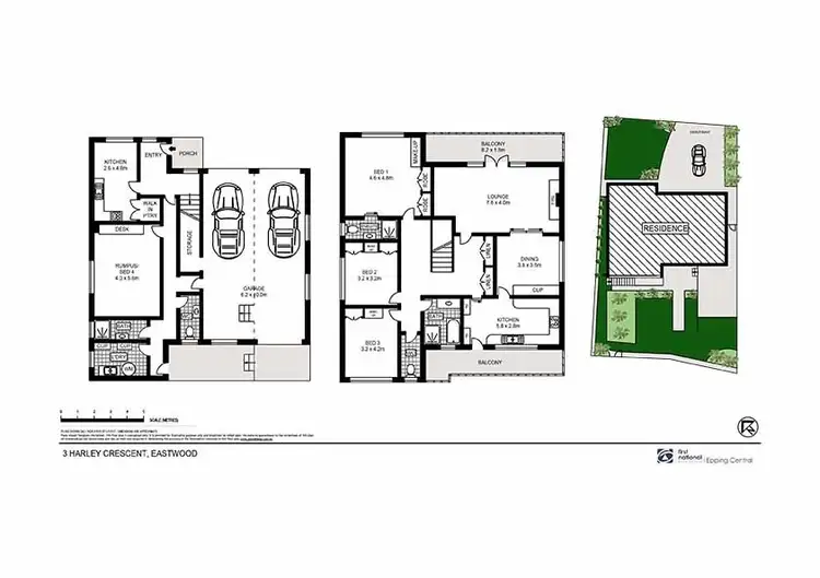 Floorplan of Homely house listing, 3 Harley Crescent, Eastwood NSW 2122