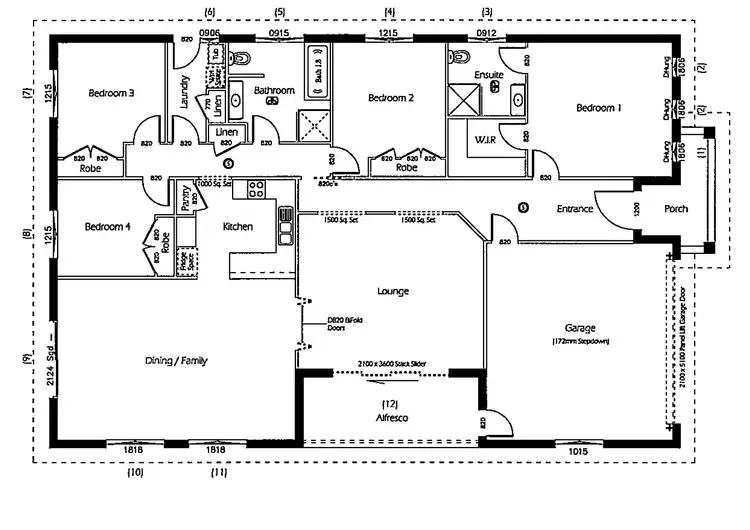 Floorplan of Homely house listing, 33 Mendel Drive, Kelso NSW 2795