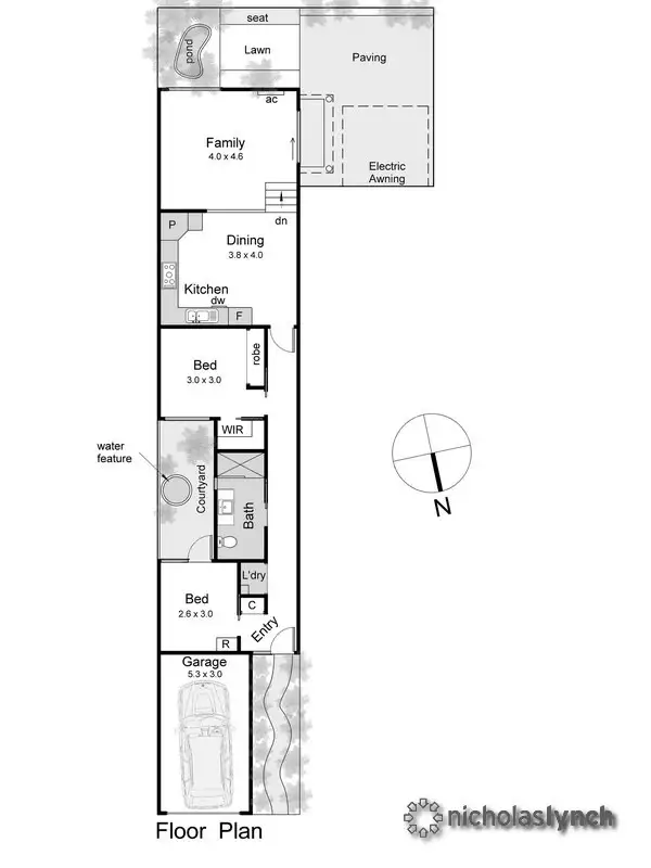 Floorplan of Homely unit listing, 8/20 Williams Street, Frankston VIC 3199