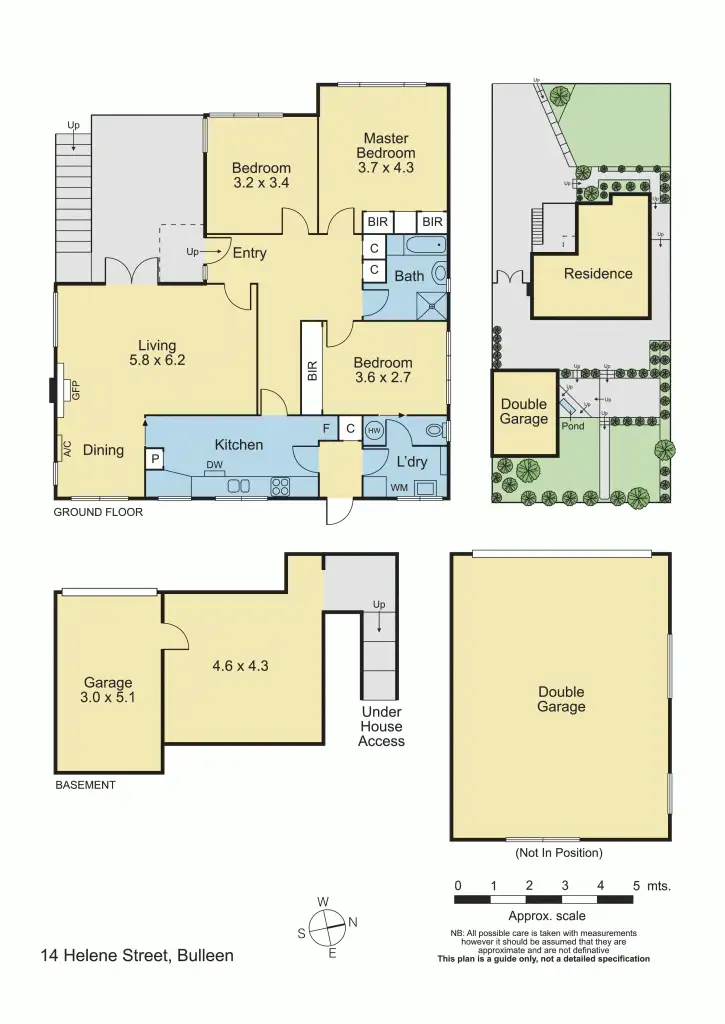 Floorplan of Homely house listing, 14 Helene Street, Bulleen VIC 3105