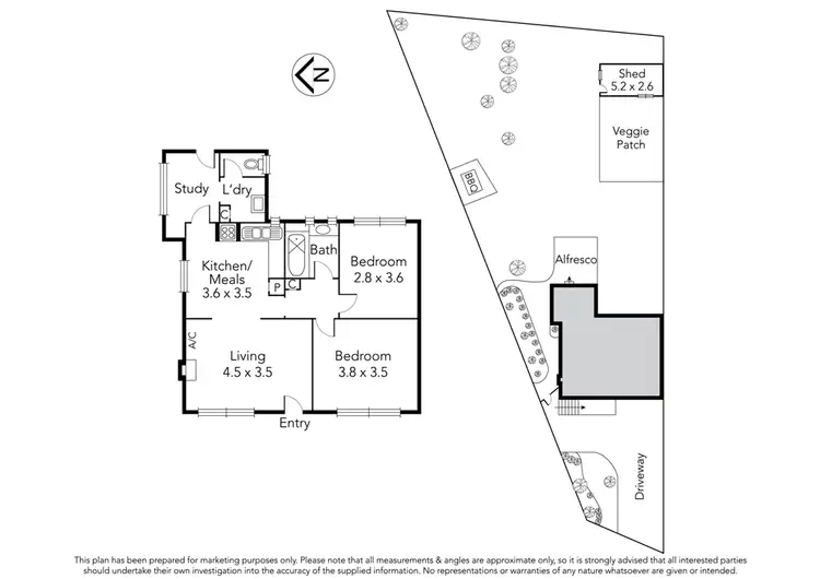 Floorplan of Homely house listing, 6 North Street, Preston VIC 3072
