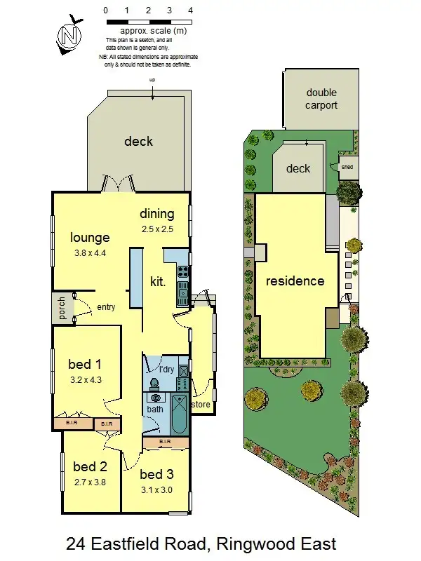 Floorplan of Homely house listing, 24 Eastfield Road, Ringwood East VIC 3135