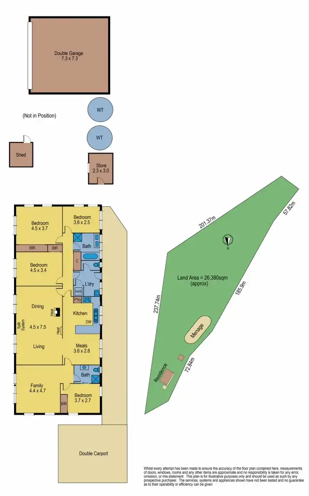 Floorplan of Homely house listing, 100 Boyds Road, Hurstbridge VIC 3099