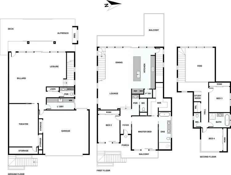 Floorplan of Homely house listing, 20 Caravel Lane, Caroline Springs VIC 3023