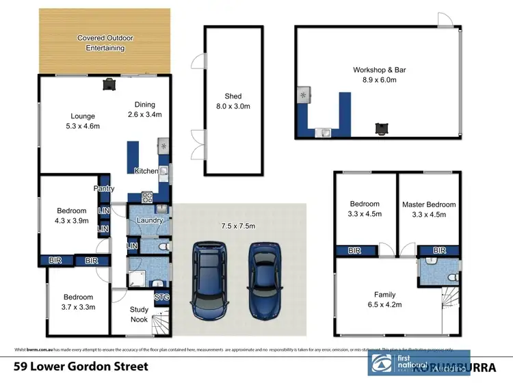 Floorplan of Homely house listing, 59 Lower Gordon Street, Korumburra VIC 3950