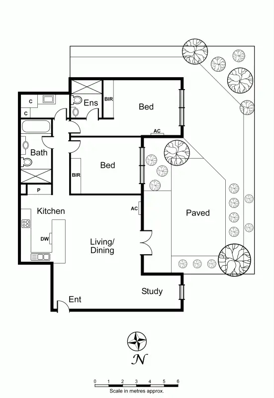 Floorplan of Homely apartment listing, 12/60 Wattletree Road, Armadale VIC 3143