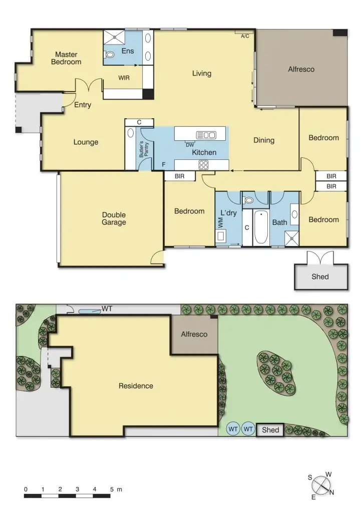 Floorplan of Homely house listing, 21 Elation Boulevard, Doreen VIC 3754