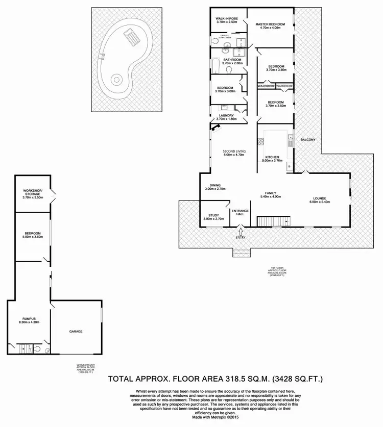 Floorplan of Homely house listing, 8 Tusculum Road, Valley Heights NSW 2777