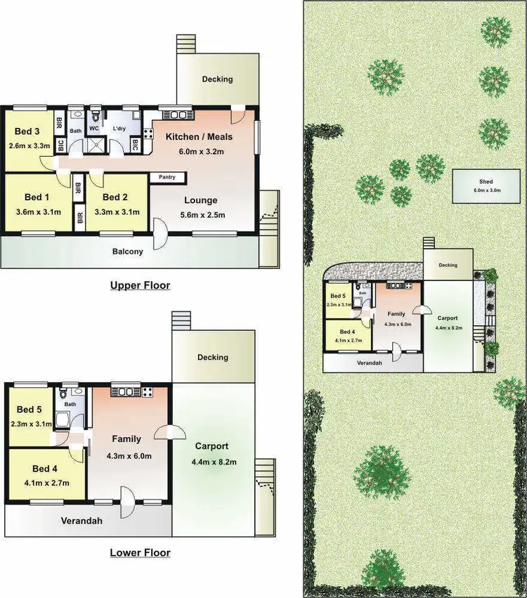 Floorplan of Homely house listing, 12 Canterbury Street, Sorrento VIC 3943