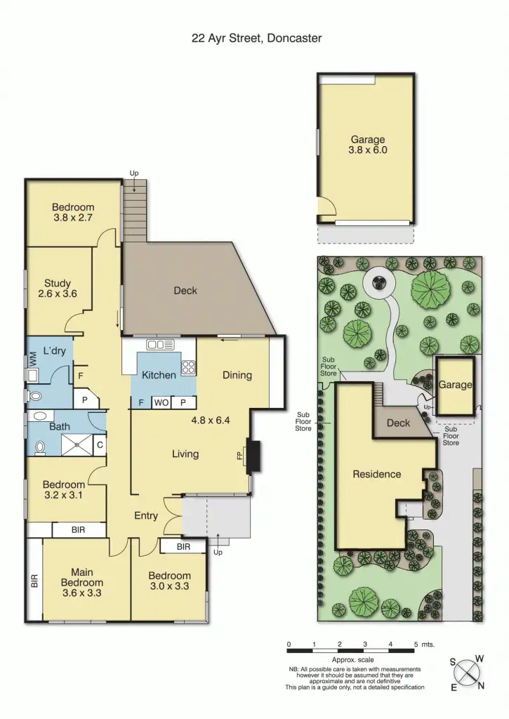 Floorplan of Homely house listing, 22 Ayr Street, Doncaster VIC 3108