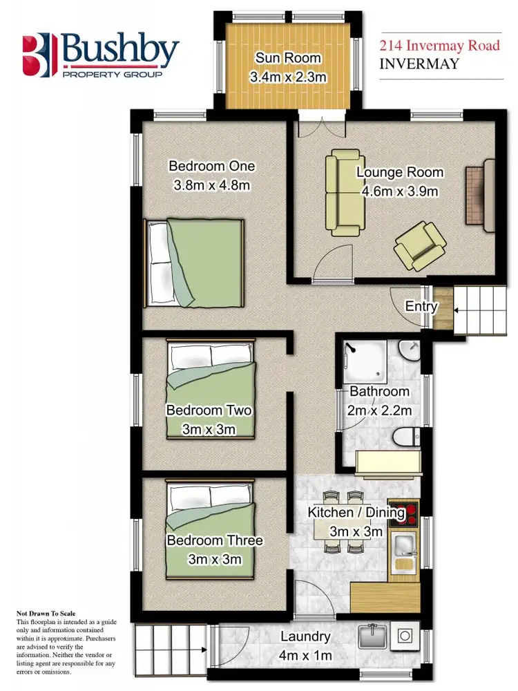 Floorplan of Homely house listing, 214 Invermay Road, Mowbray TAS 7248