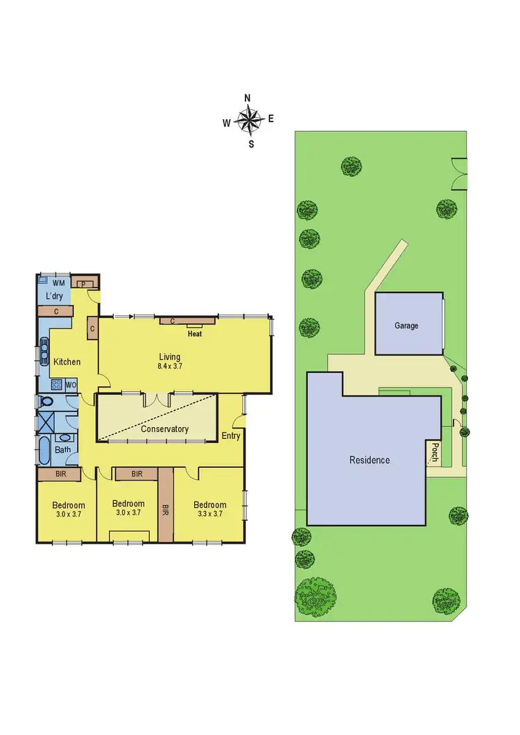 Floorplan of Homely house listing, 96 Laura Avenue, Belmont VIC 3216