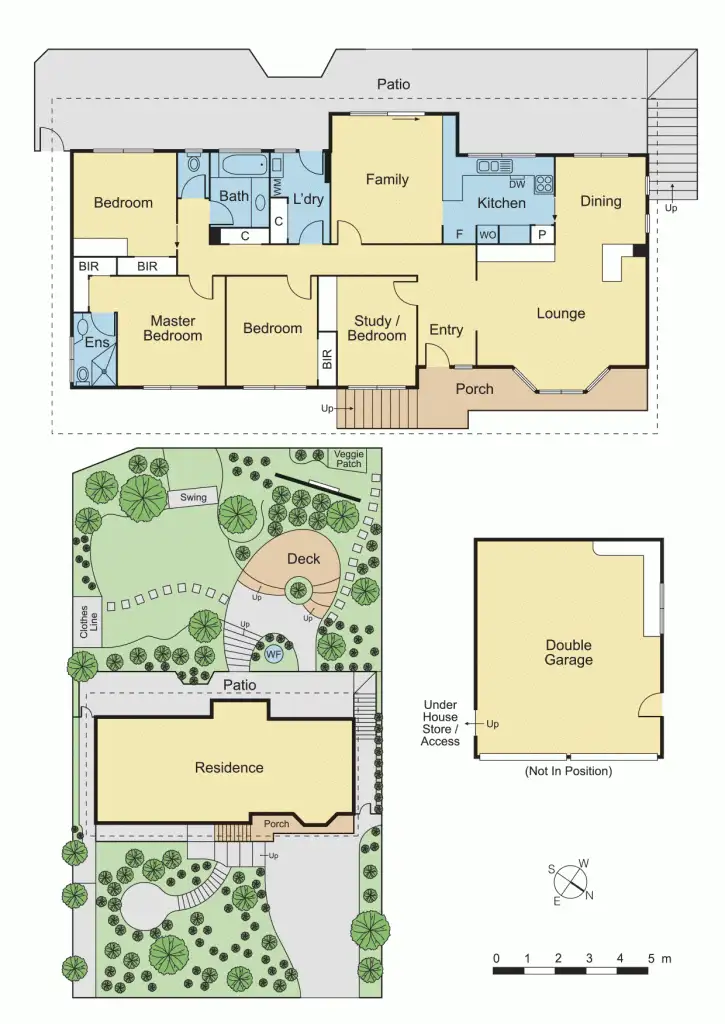 Floorplan of Homely house listing, 33 Glenister Drive, Eltham VIC 3095
