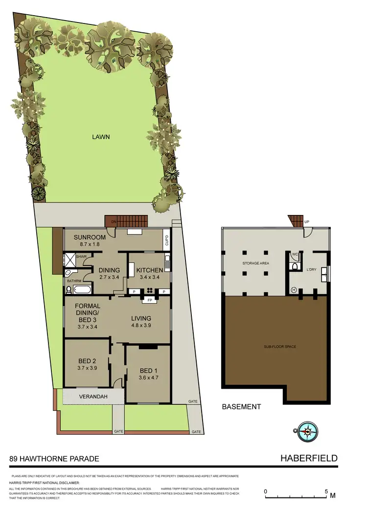 Floorplan of Homely house listing, 89 Hawthorne Parade, Haberfield NSW 2045