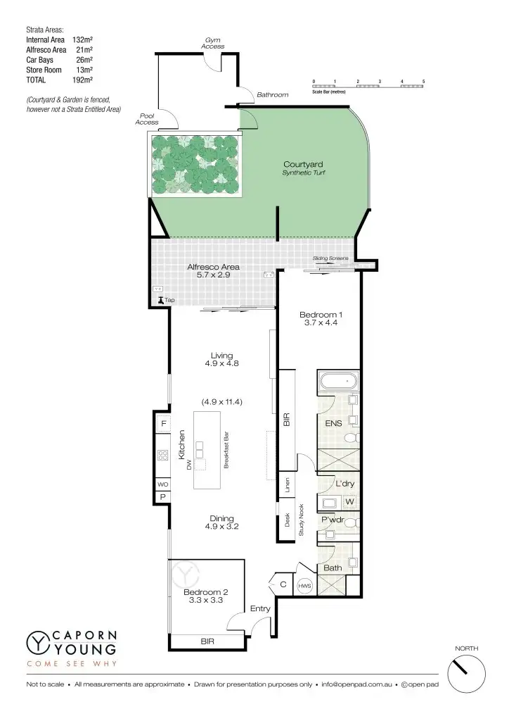 Floorplan of Homely apartment listing, 31/11 Leighton Beach Boulevard, North Fremantle WA 6159