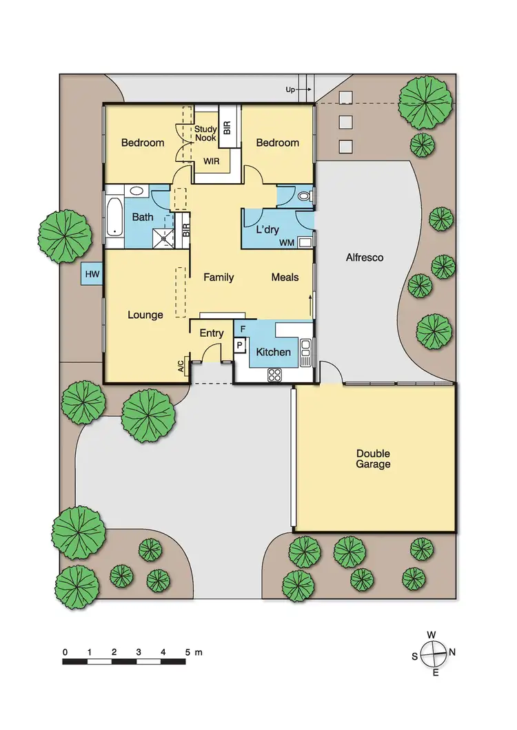 Floorplan of Homely house listing, 183 Bolton Street, Eltham VIC 3095