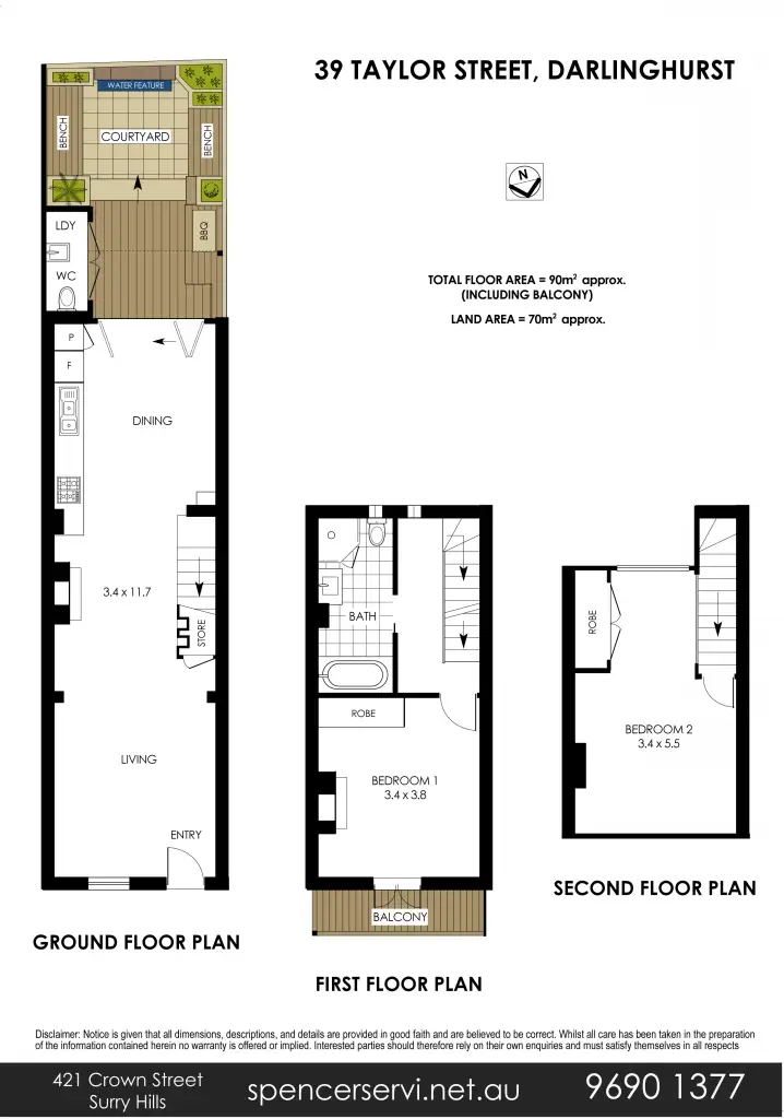 Floorplan of Homely house listing, 39 Taylor Street, Darlinghurst NSW 2010