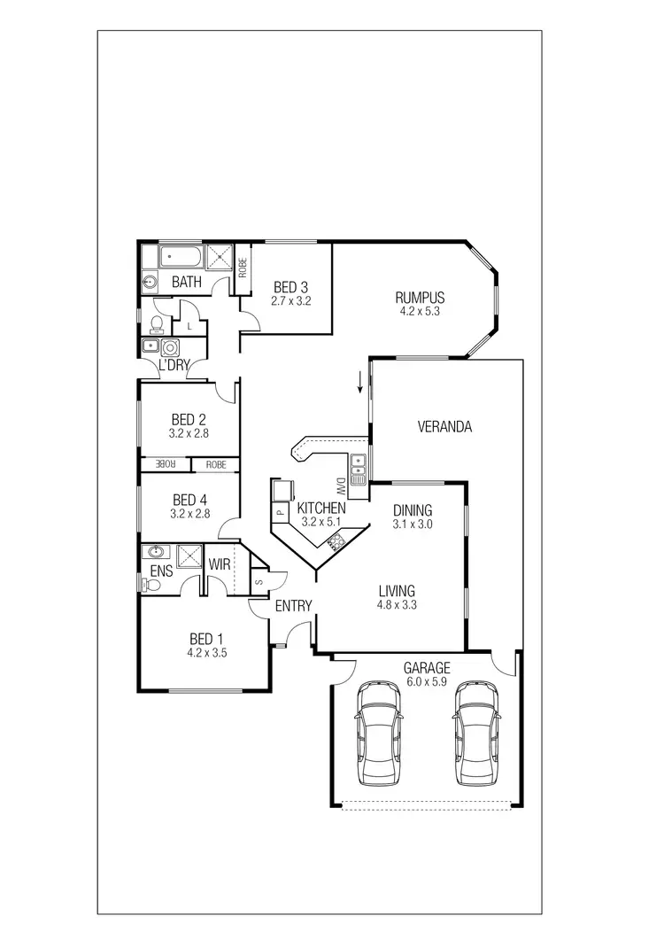 Floorplan of Homely house listing, 9 Emerald Circuit, Craigieburn VIC 3064