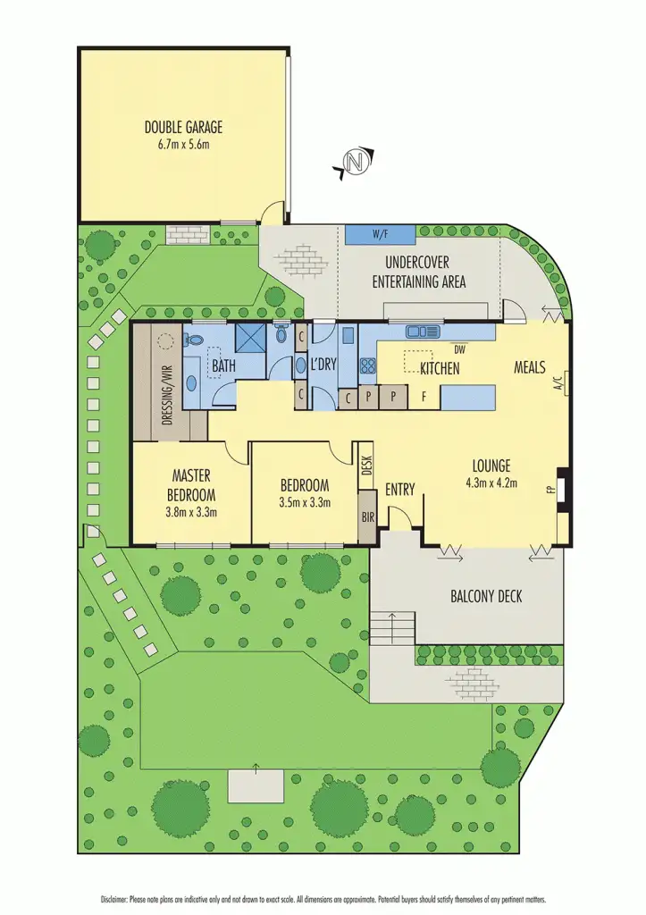 Floorplan of Homely unit listing, 1/7 Bullen Street, Doncaster East VIC 3109