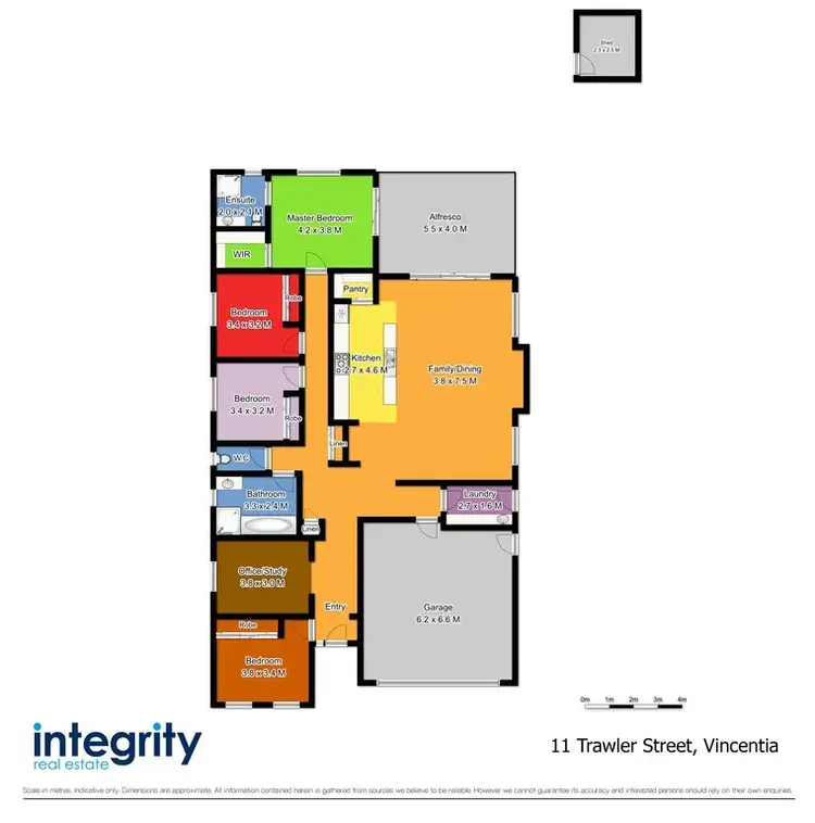 Floorplan of Homely house listing, 11 Trawler Street, Vincentia NSW 2540