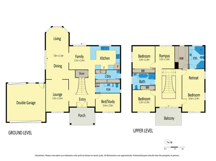 Floorplan of Homely house listing, 63 Lady Nelson Way, Keilor Downs VIC 3038