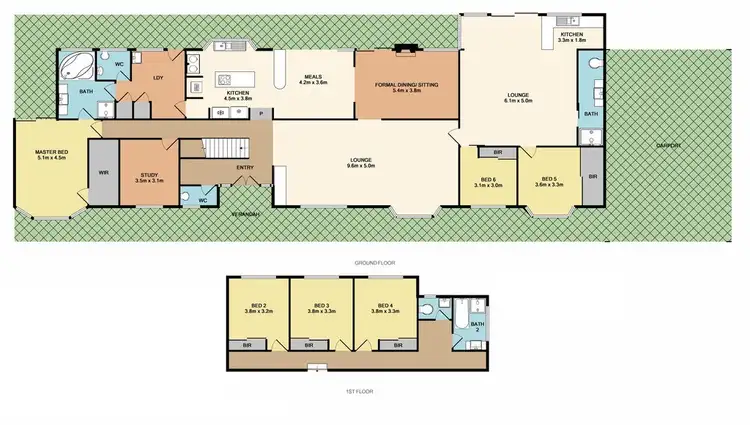 Floorplan of Homely house listing, 240 Glenburnie Road, Eden Park VIC 3757