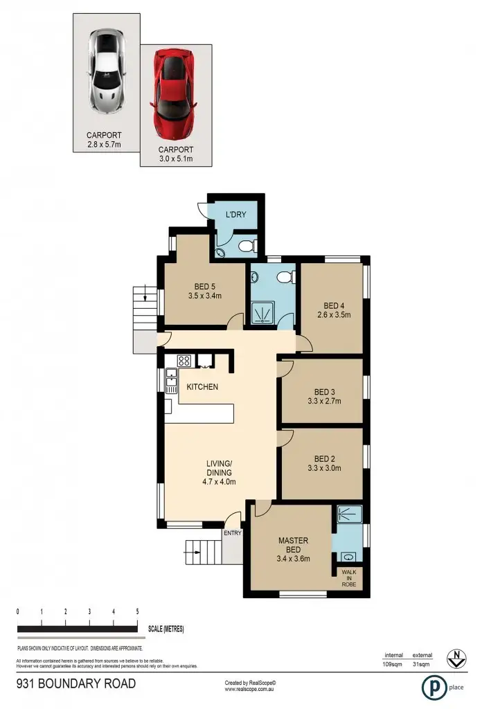 Floorplan of Homely house listing, 931 Boundary Road, Coopers Plains QLD 4108