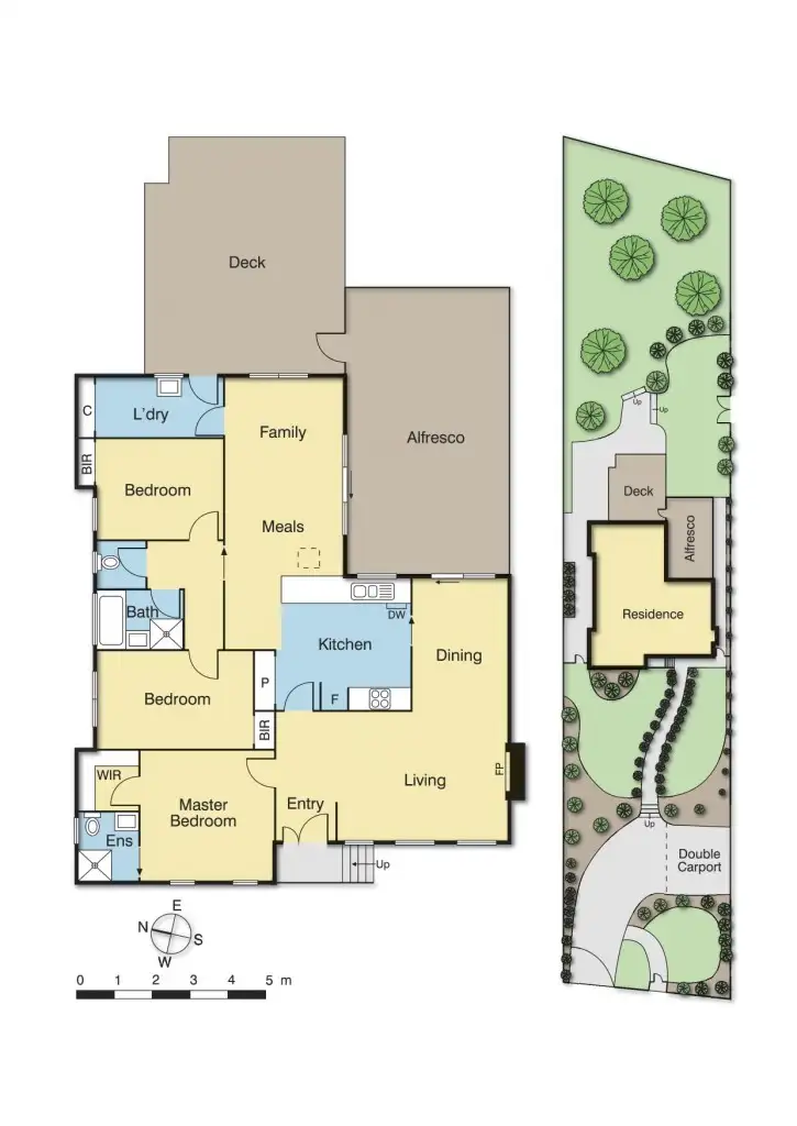 Floorplan of Homely house listing, 4 Oronsay Crescent, Diamond Creek VIC 3089