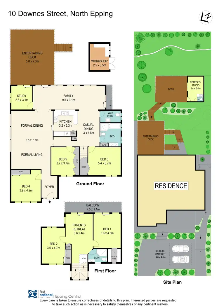 Floorplan of Homely house listing, 10 Downes Street (North Epping), Epping NSW 2121
