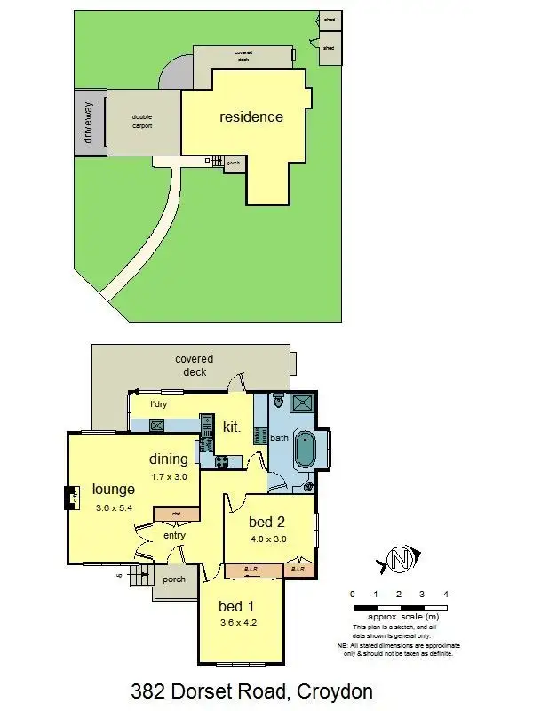 Floorplan of Homely house listing, 382 Dorset Road, Croydon VIC 3136