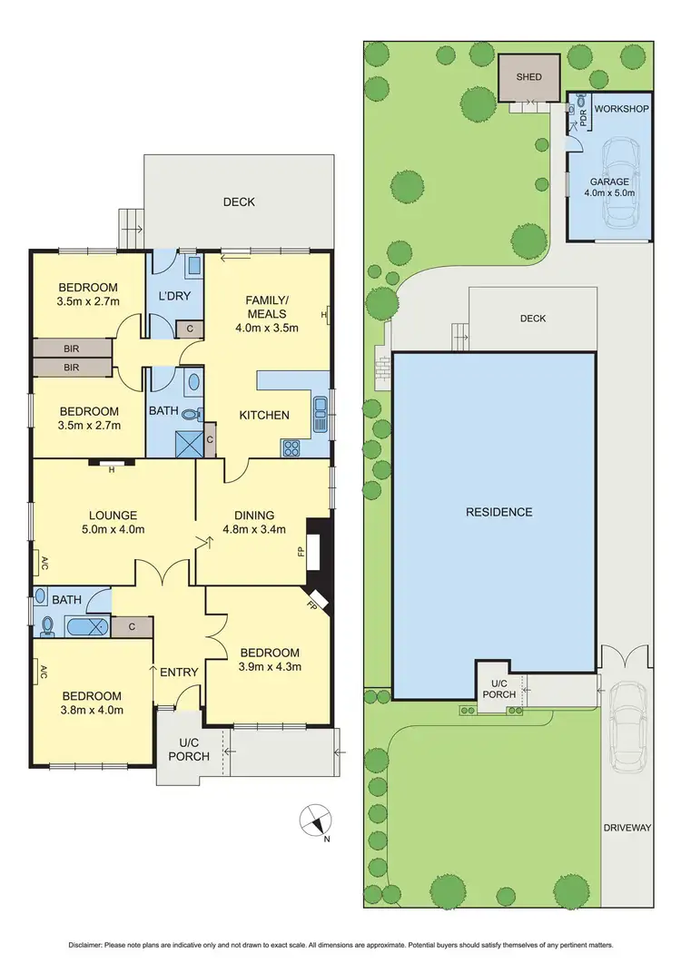 Floorplan of Homely house listing, 4 Bowmore Street, Hughesdale VIC 3166