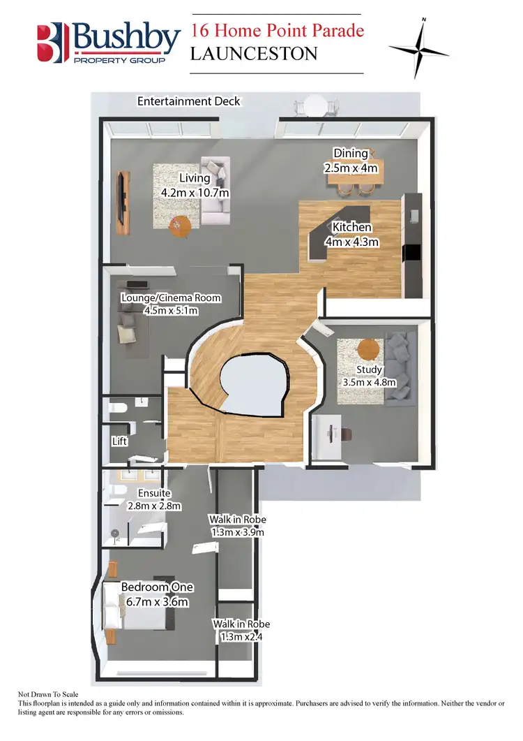 Floorplan of Homely house listing, 16 Home Point Parade, Launceston TAS 7250