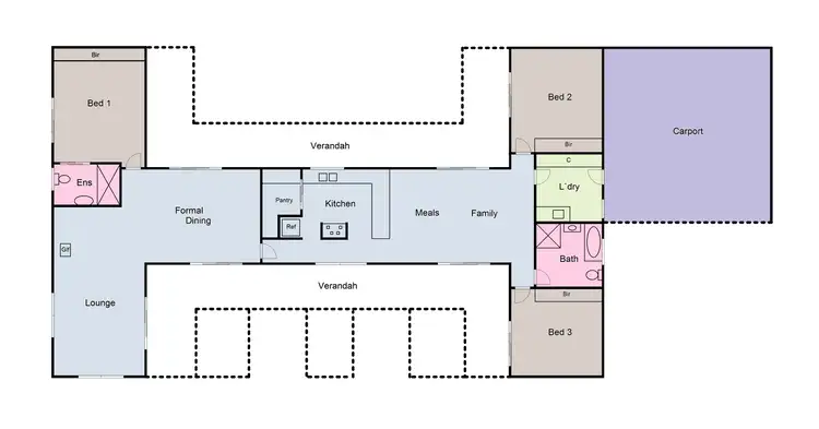 Floorplan of Homely house listing, 237 Bo Peep Road, Burrumbeet VIC 3352