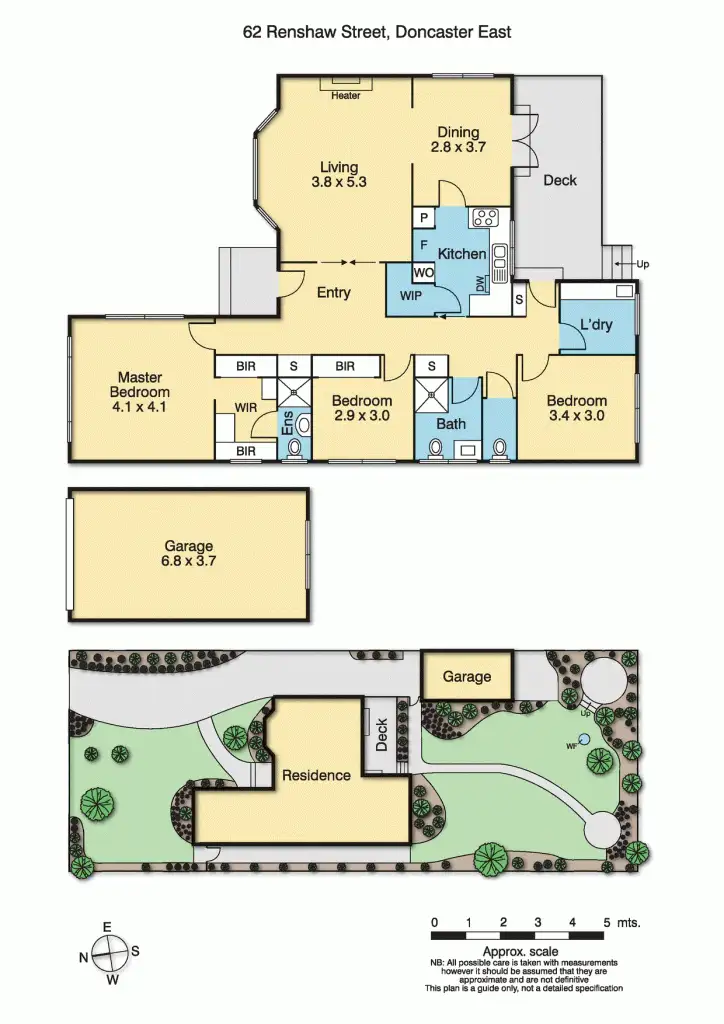 Floorplan of Homely house listing, 62 Renshaw Street, Doncaster East VIC 3109